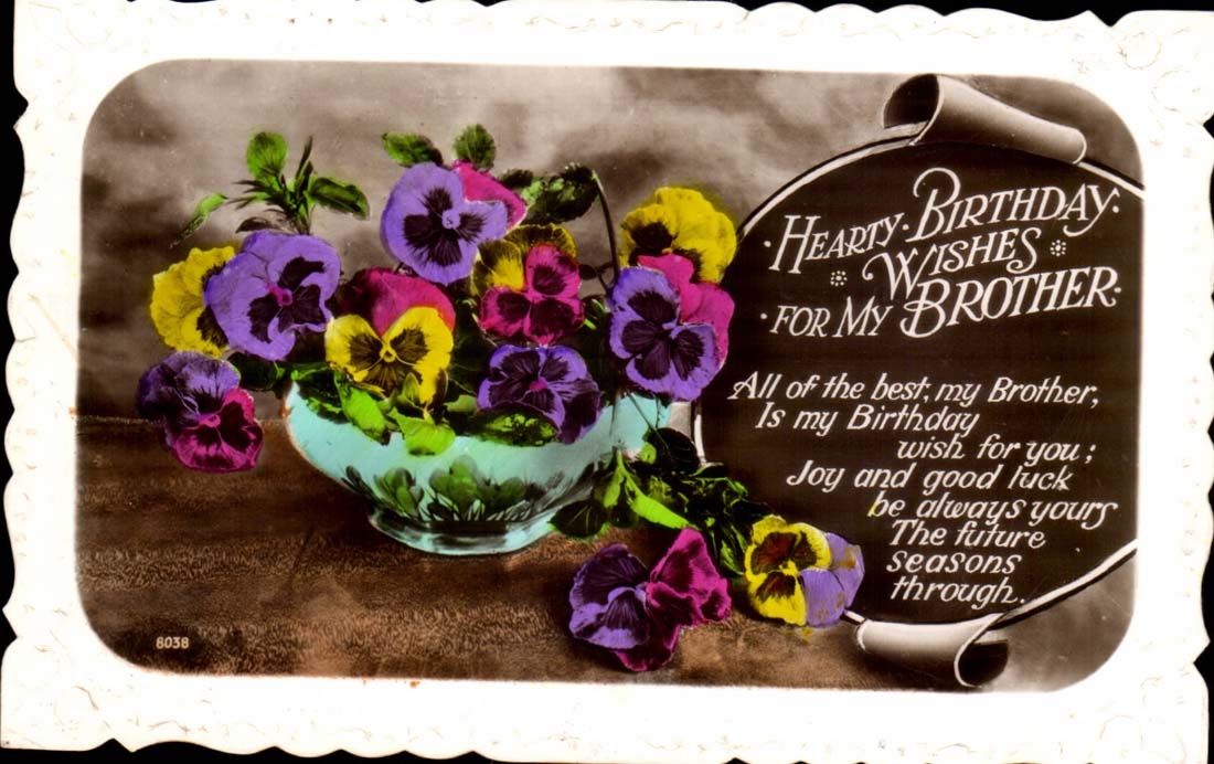 CPA Fantasy Wishes Happy birthday for my brother Birthday