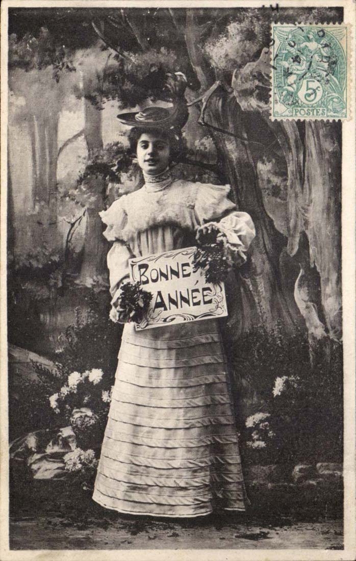 CPA Fantasy Woman Happy New Year