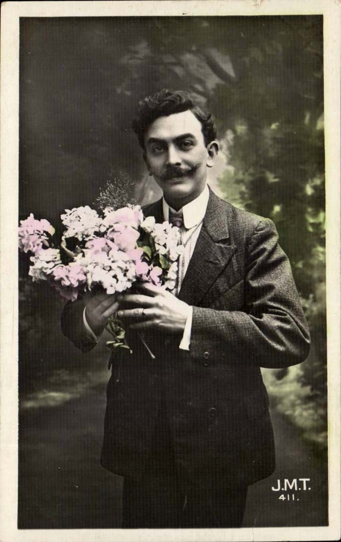 CPA Fantasy Man and flowers