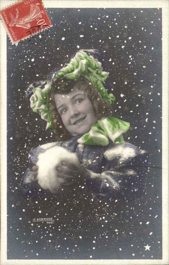 CPA Fantasy Child and snow