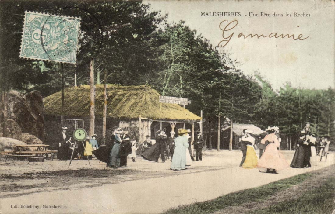 Malesherbes CPA a festival in the rocks