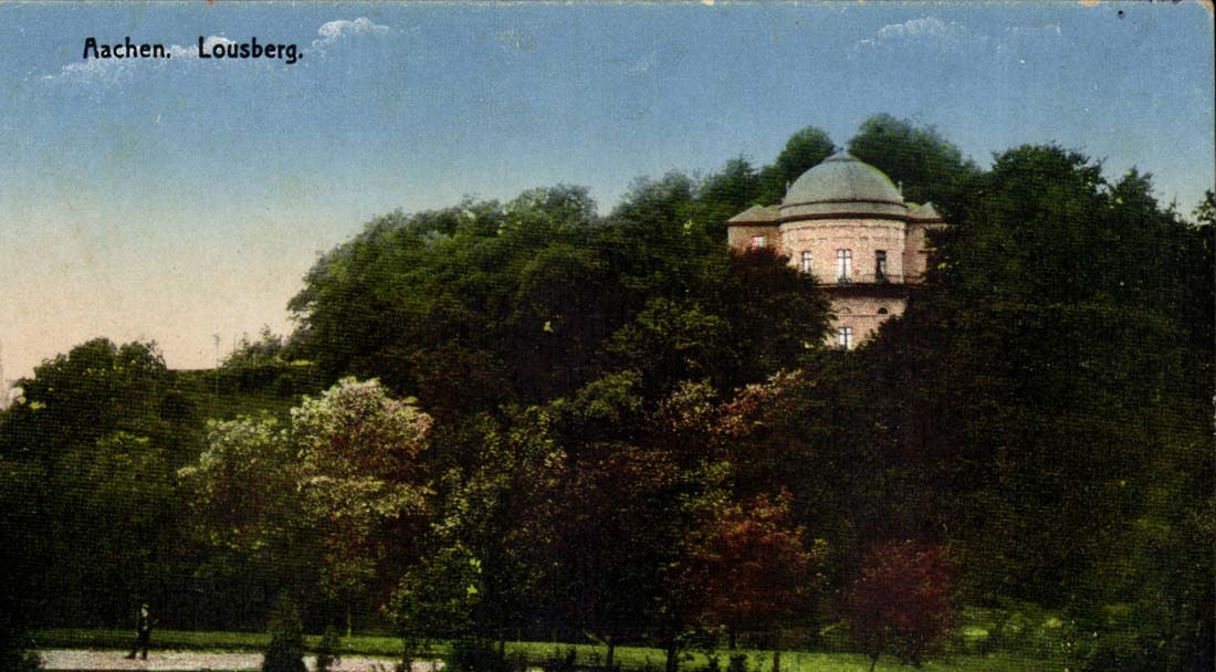 Allemagne Aachen CPA Lousberg