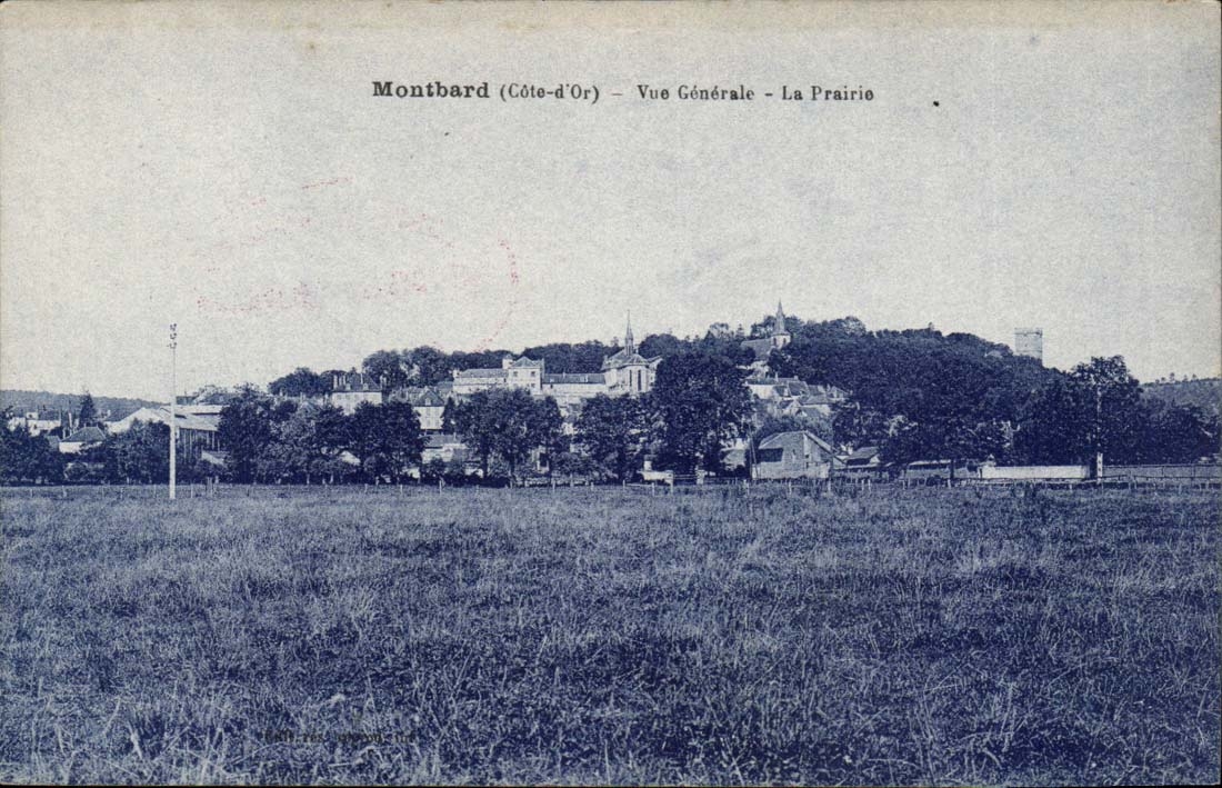 Montbard CPA View the meadow
