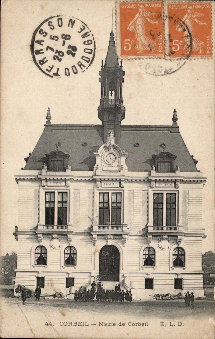 Corbeil CPA Town hall of Corbei