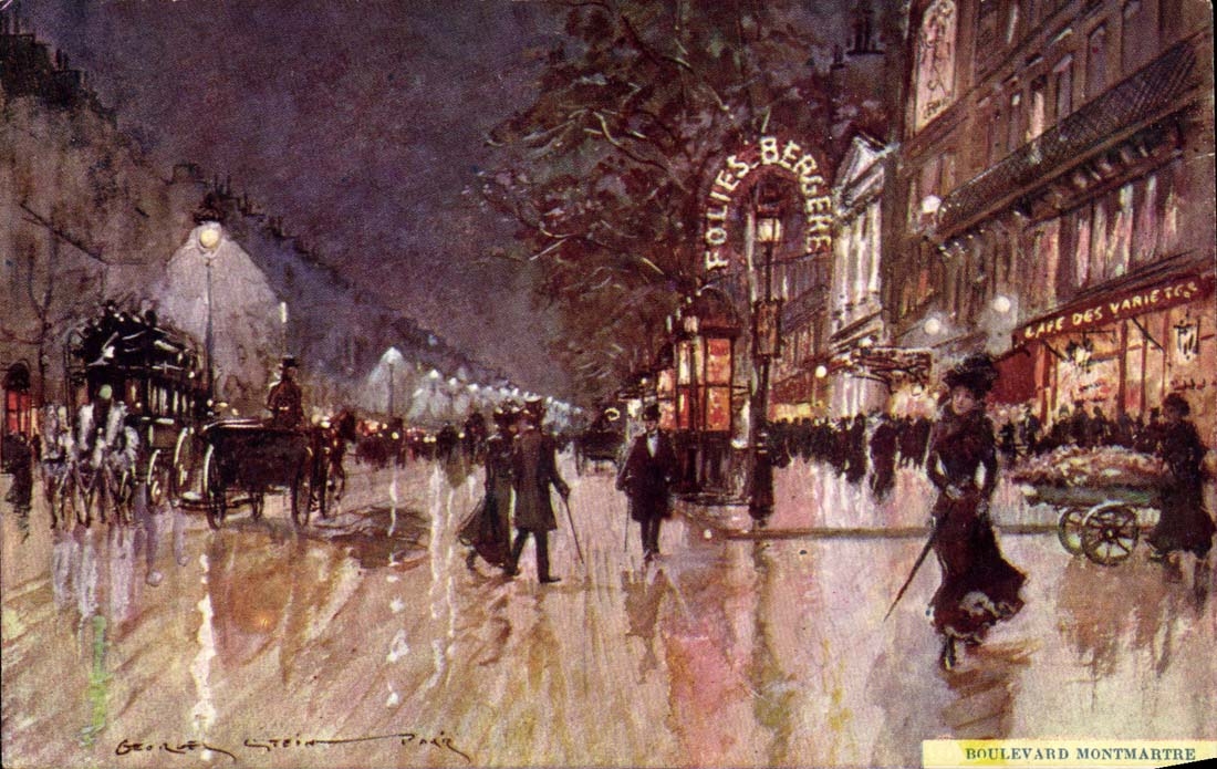 Paris (9th) CPA Boulevard Montmartre Madnesses Shepherdess