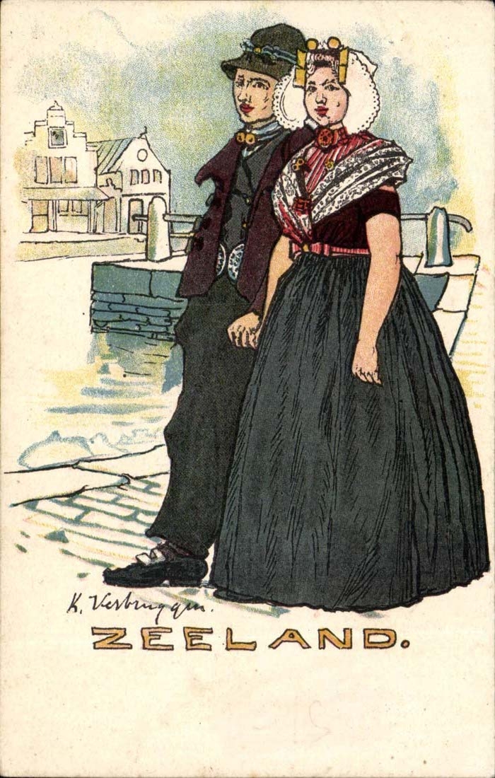 CPA Phantasie Zeeland (Kostum fokore Illustrator)