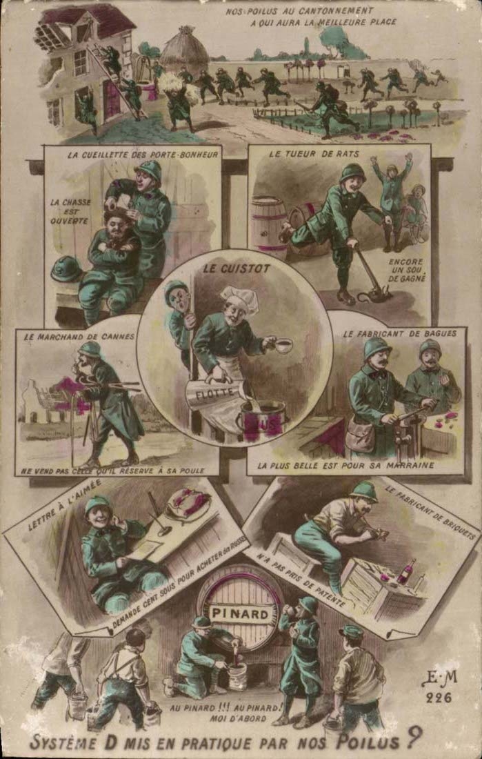 CPA Humor System D into practice put by our hairy? soldier militaria