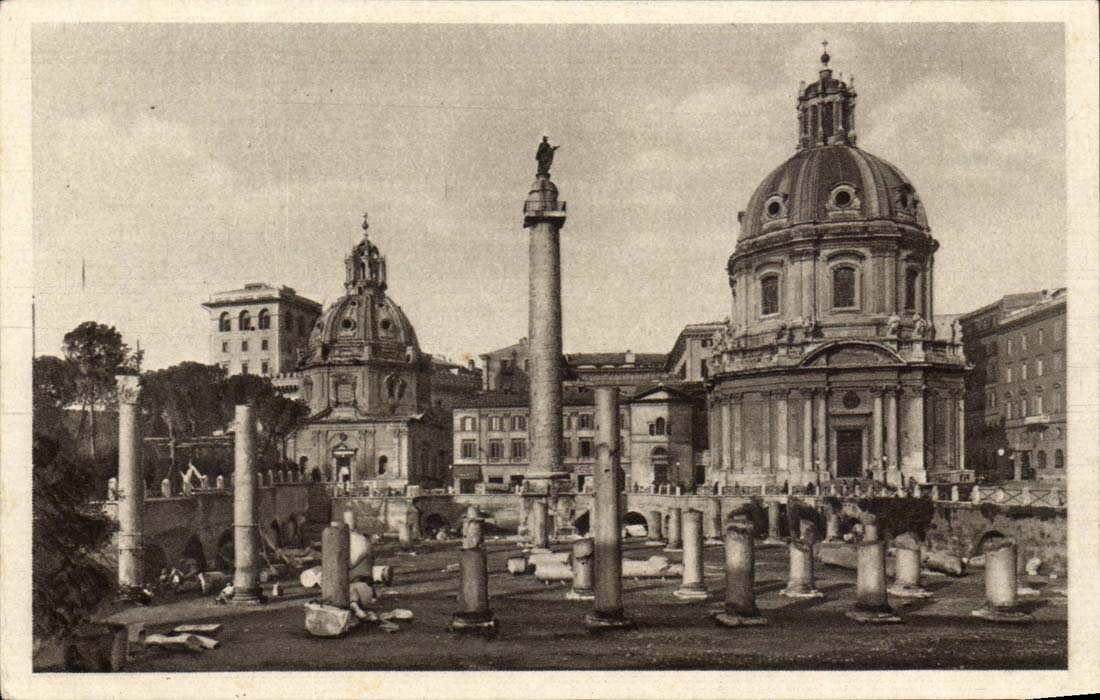 Italie Italie Roma CPA Foro Tratano