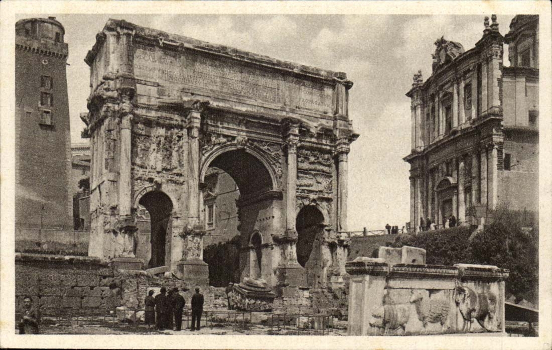Italie Italie Roma CPA Arco di Settimlo Severo