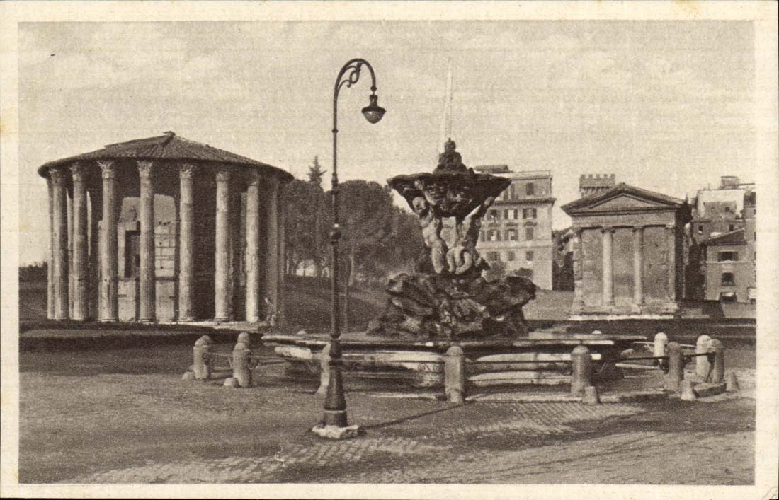 Italie Italie Roma CPA TEmplo di Vesta