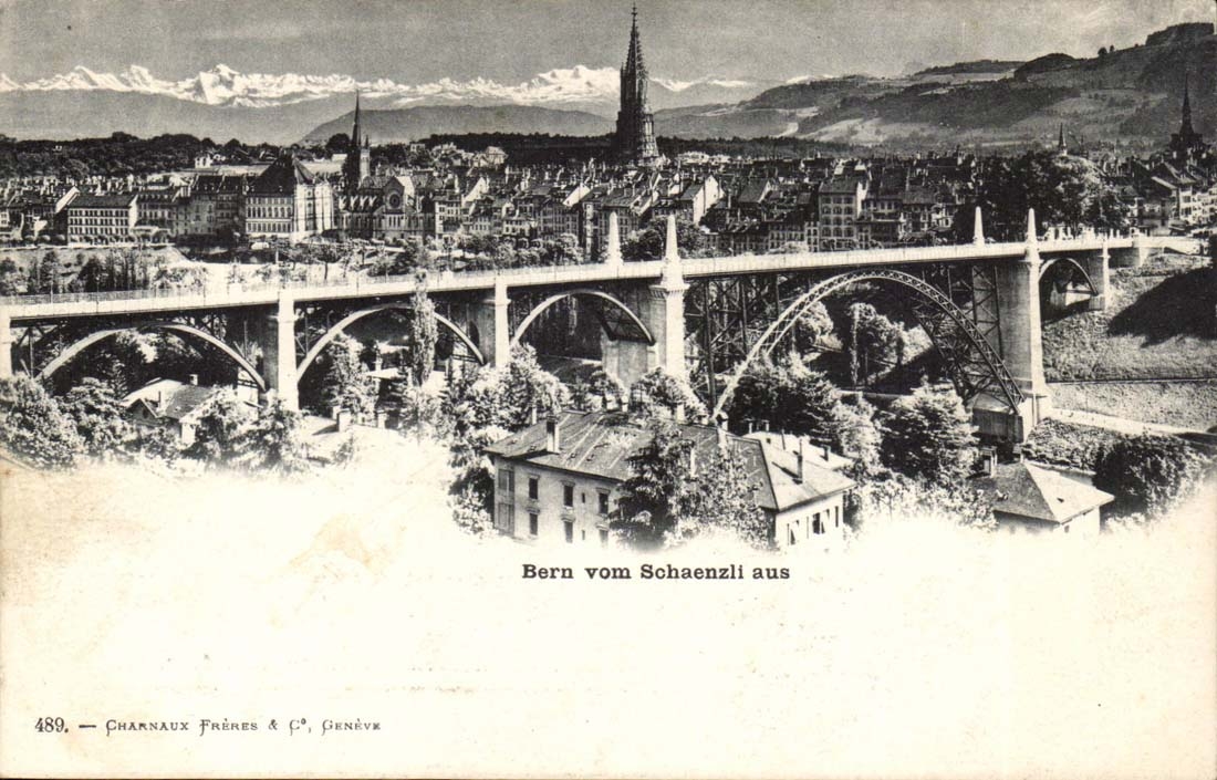 Switzerland CPA Bern vom Schaenzli Aus