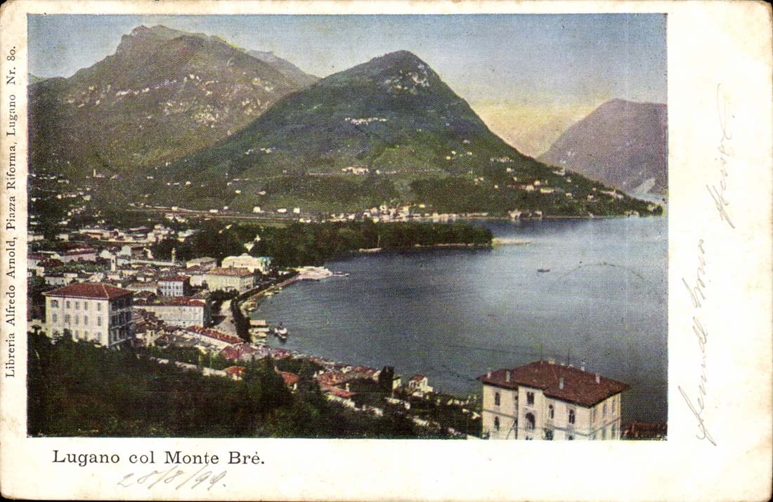 Suisse CPA Lugano col Monte Bre