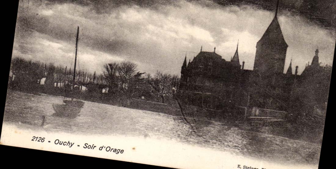 Suisse CPA Ouchy CPA Soir d'orage