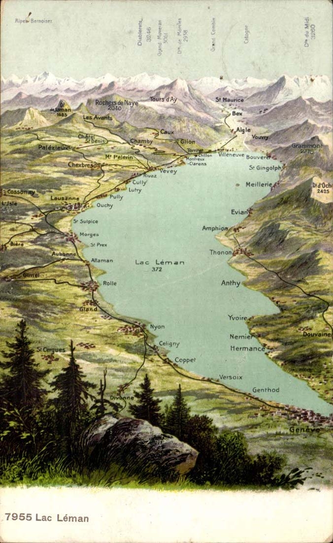 Suisse CPA Lac Leman