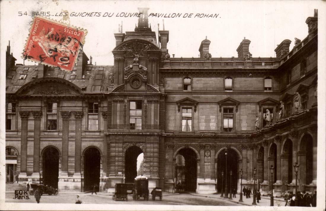 Kostenzahler Paris-(1) CPA des Luftschlitz-Hauses von Rohan