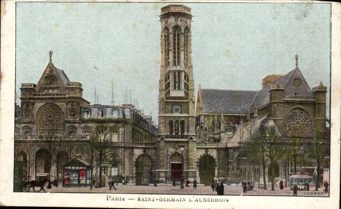 Paris (5th) CPA Saint Germain the auxerrois