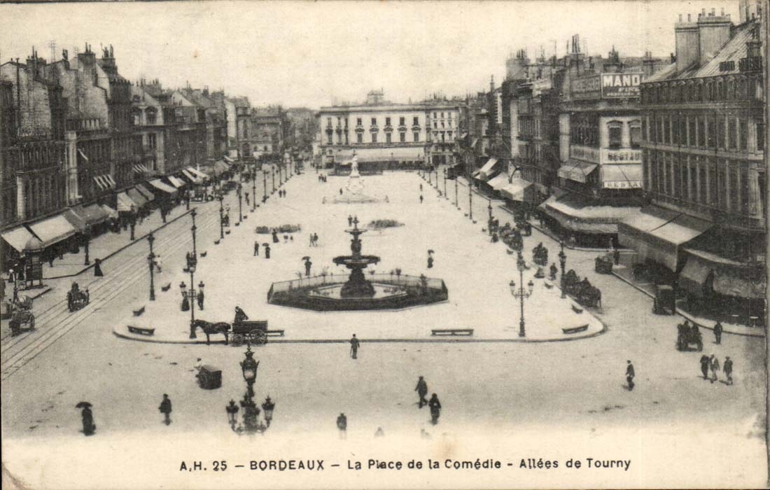 Bordeaux CPA the place of the comedy Allee of Tourny