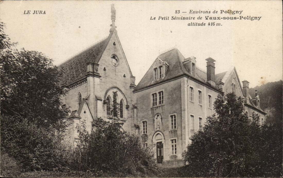 The Jura CPA Environs of Poligny the small seminar of Be worth under Poligny