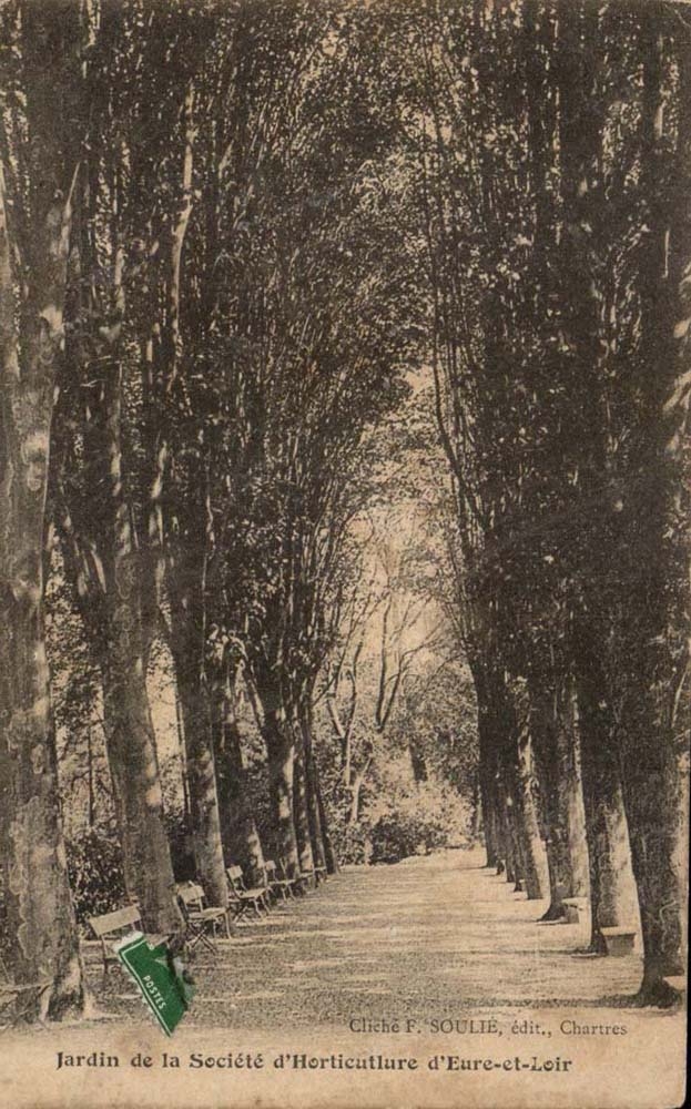 CPA Garden of the company of horticulture of the Eure and Loir