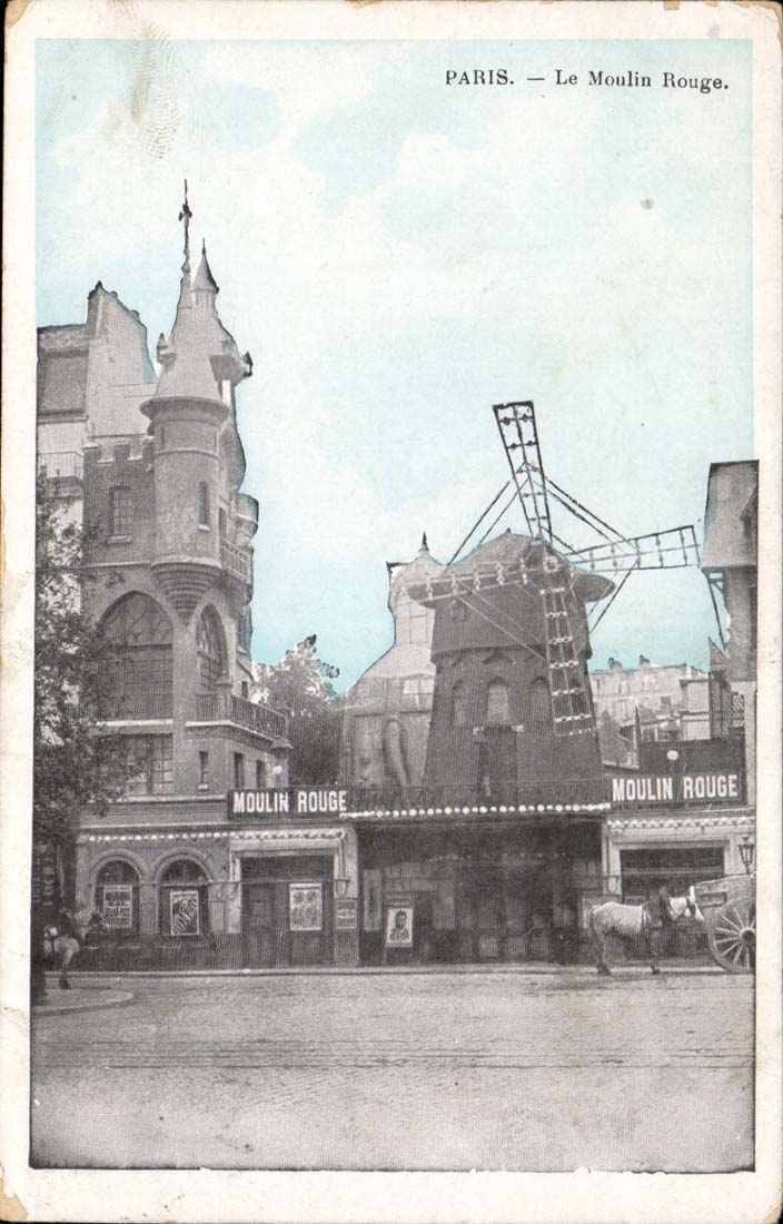 Paris (18eme) CPA Le Moulin Rouge