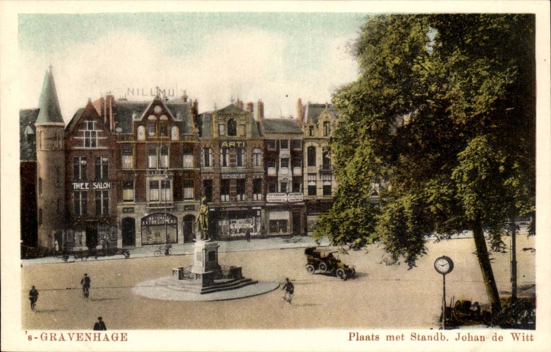 The Netherlands CPA Gravenhage Plants puts Standb Johan de Witt