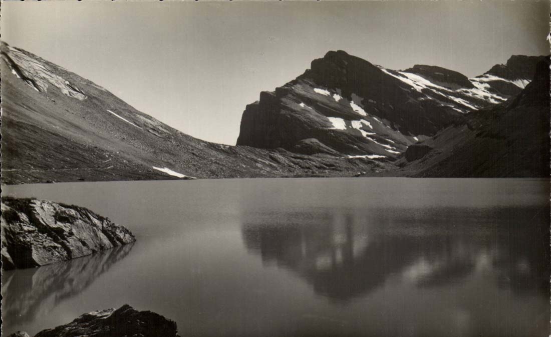 Suisse CPA Kandersteg Daubensee am Gemmipass Daubenhorn