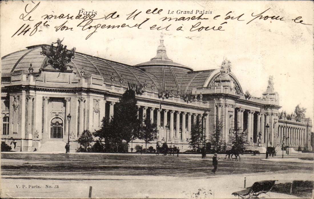 Paris (8) CPA Grand Palais