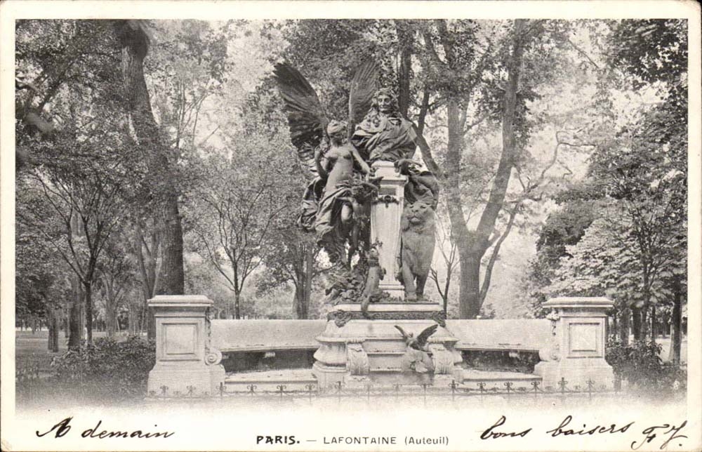 Paris (16eme) CPA Lafontaine (Auteuil) Lion