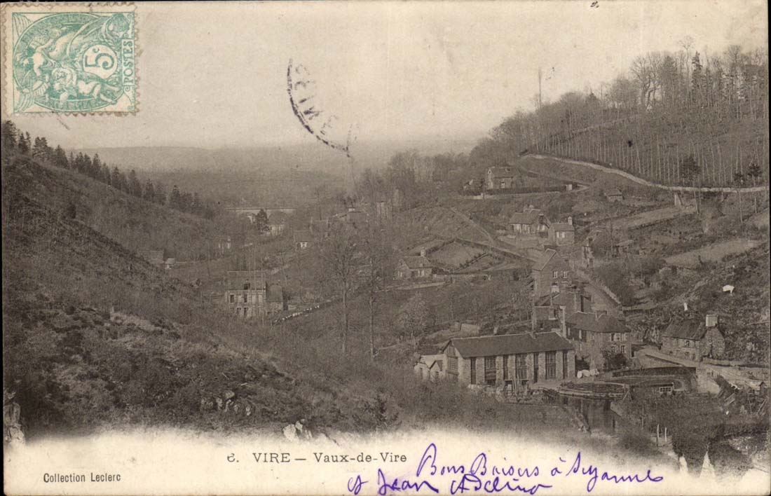 Vire CPA Vaux de Vire