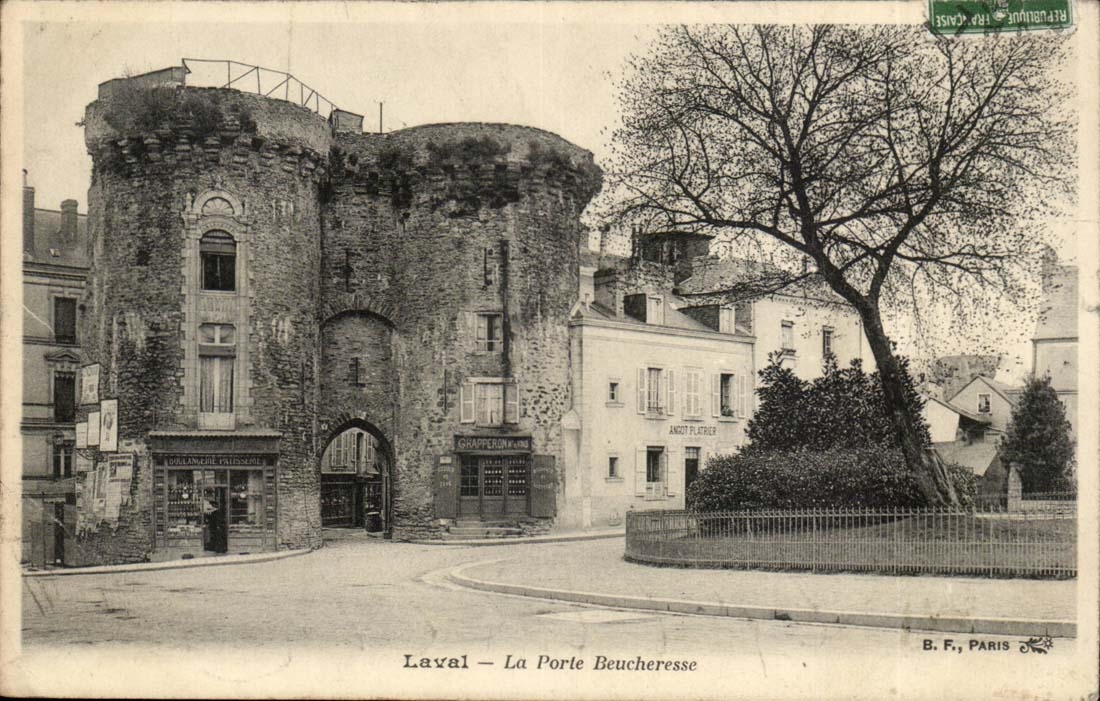 Laval CPA die Beucheresse Tur