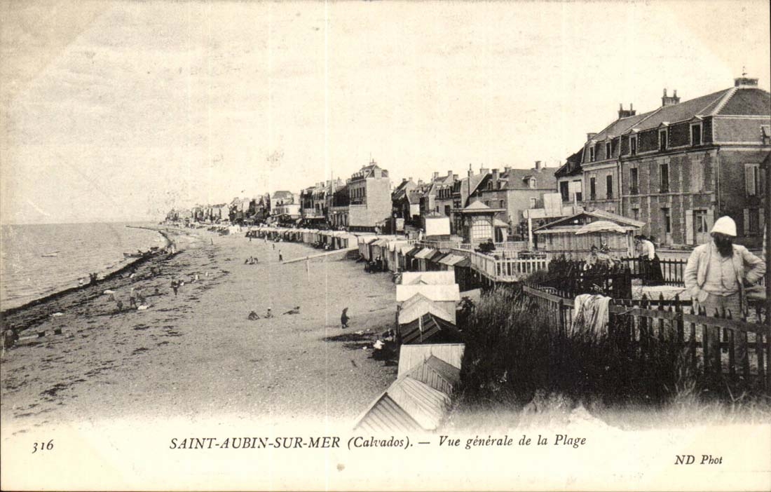 Saint Aubin CPA View of the beach