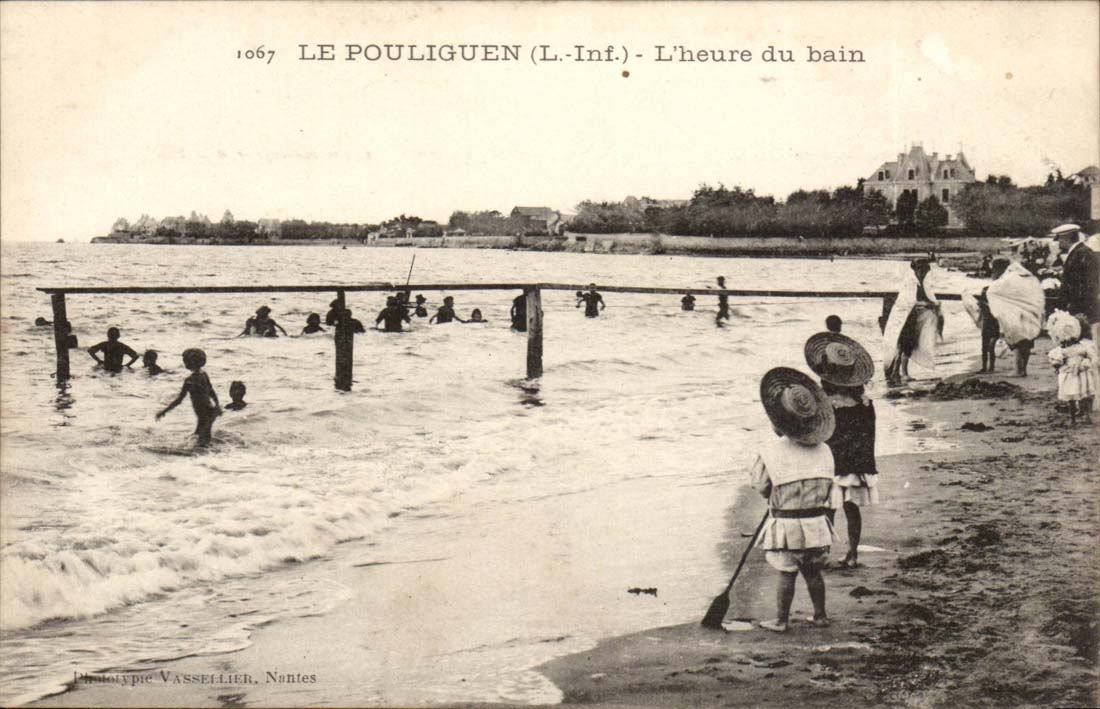 Pouliguen CPA the hour of the bath