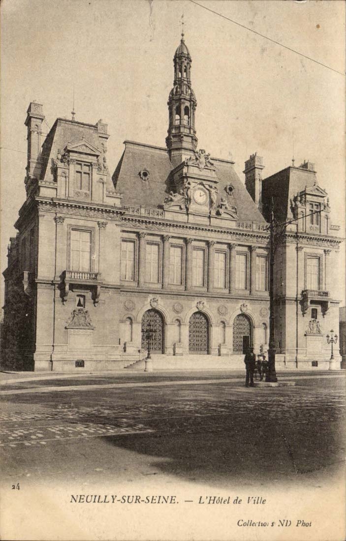 Neuilly sur SEine CPA L'hotel de ville