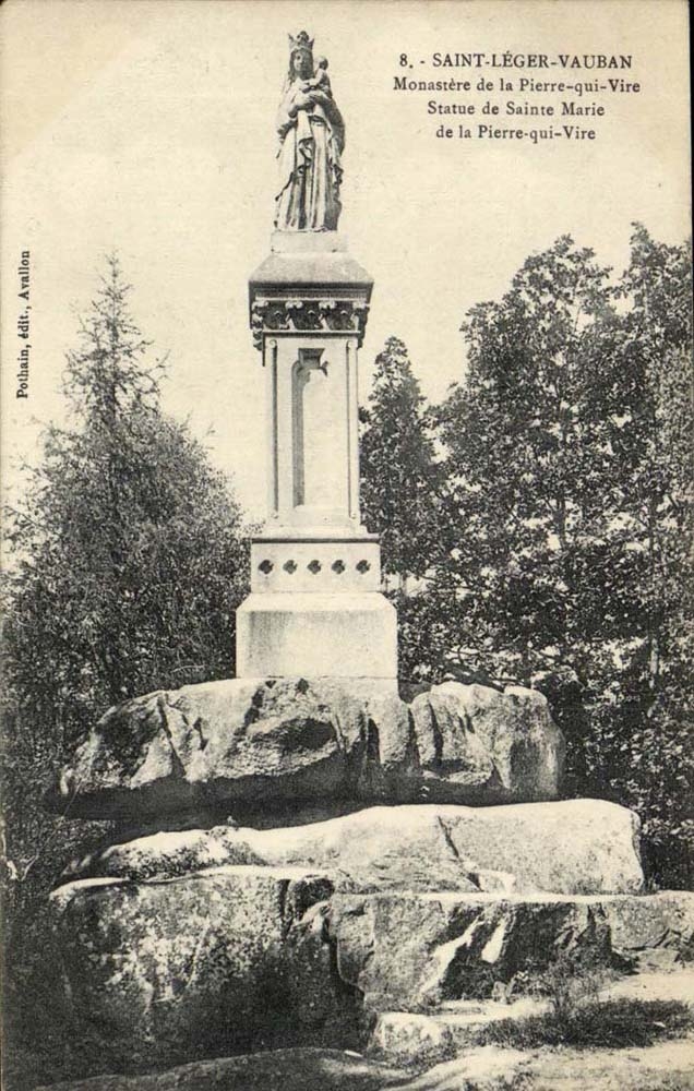 Saint Light Vauban CPA Monastery D ela stone which Transfers Stateu de Saitne Marie