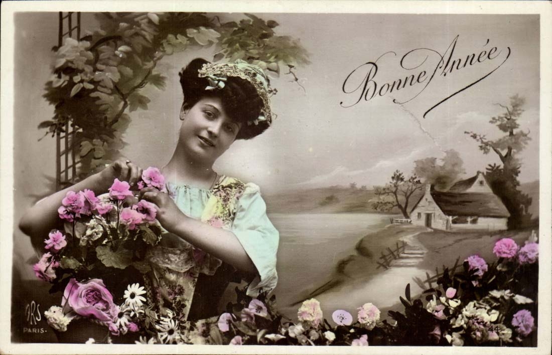 CPA Fantasy Happy New Year (woman)