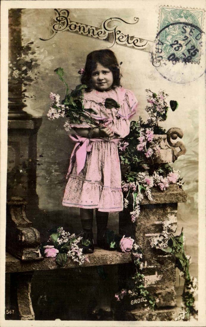 CPA gute Phantasie feiert (Kind)