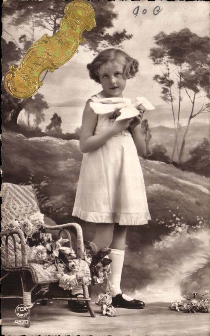 CPA gute Phantasie feiert Enfant