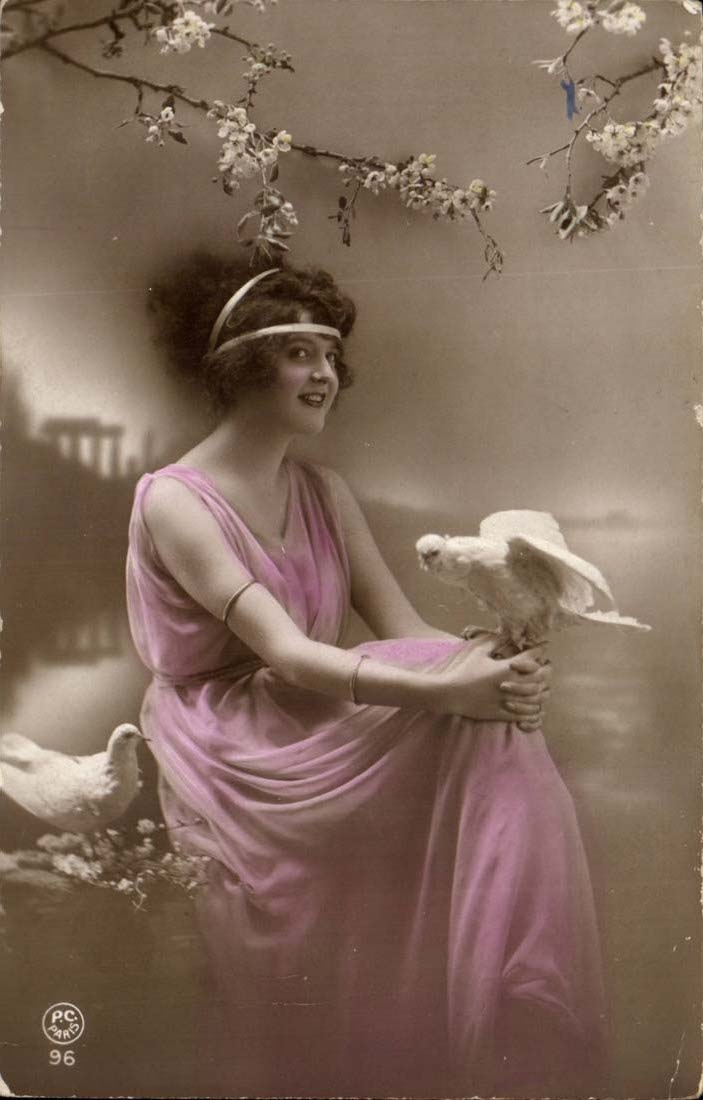 CPA Fantasy Woman and dove