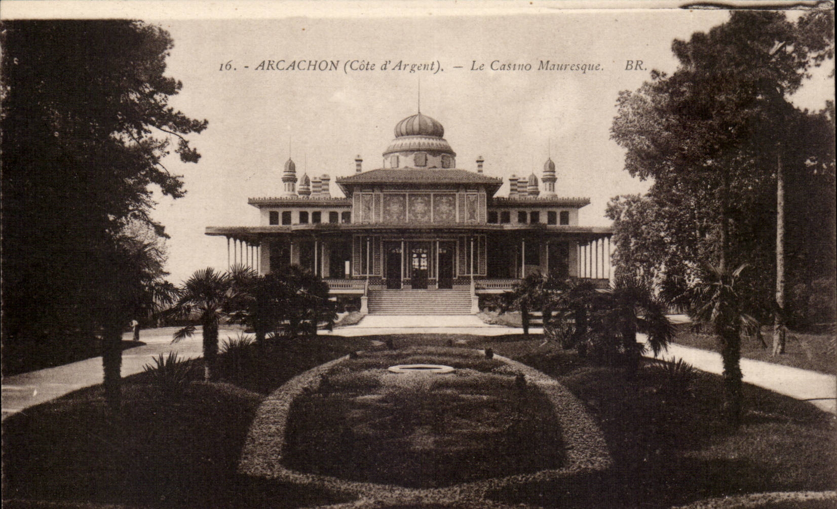 Arcachon CPA Le casino mauresque