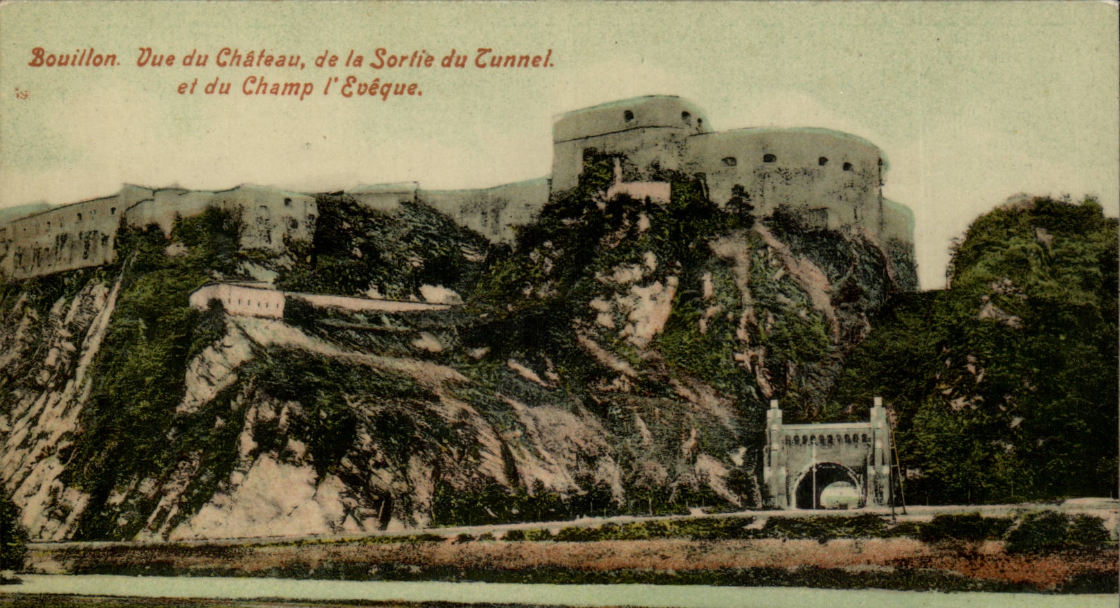 Belgium - Belgien - Belgium - Neufchateau - Bubble Seen of the Castle - CPA