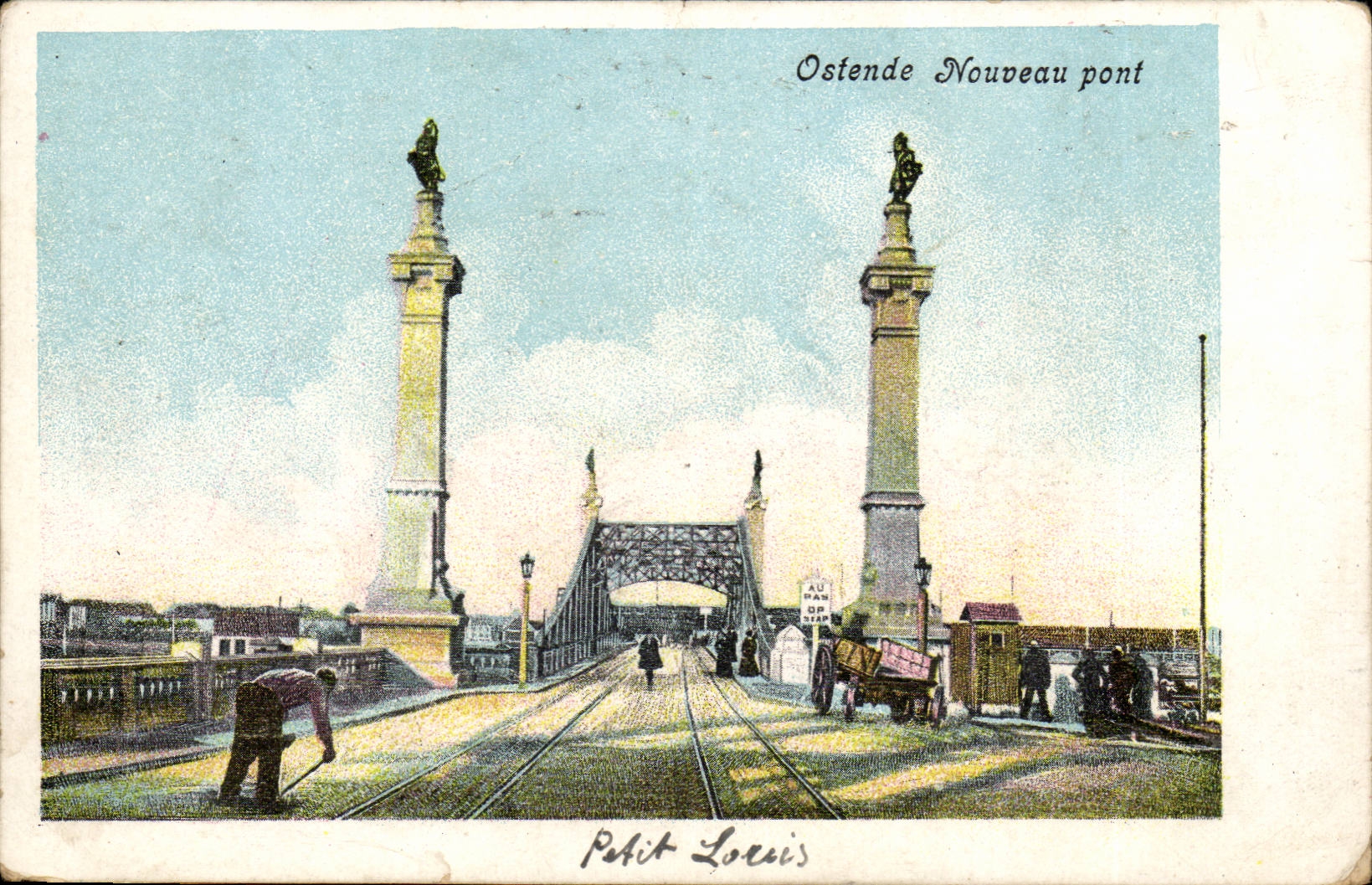 Belgium - Belgien - Belgium - Ostend - New bridge - CPA