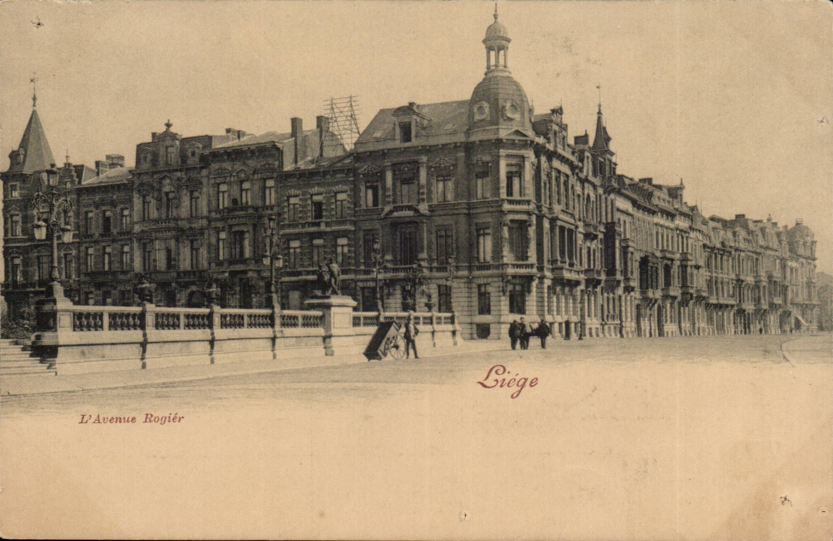 Belgium - Belgien - Belgium - Liege - Luettich - the Bogier Avenue - CPA