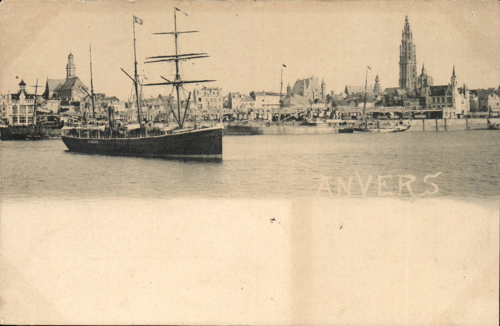 Belgien - Belgien - Belgien - Antwerpen - Boot - CPA