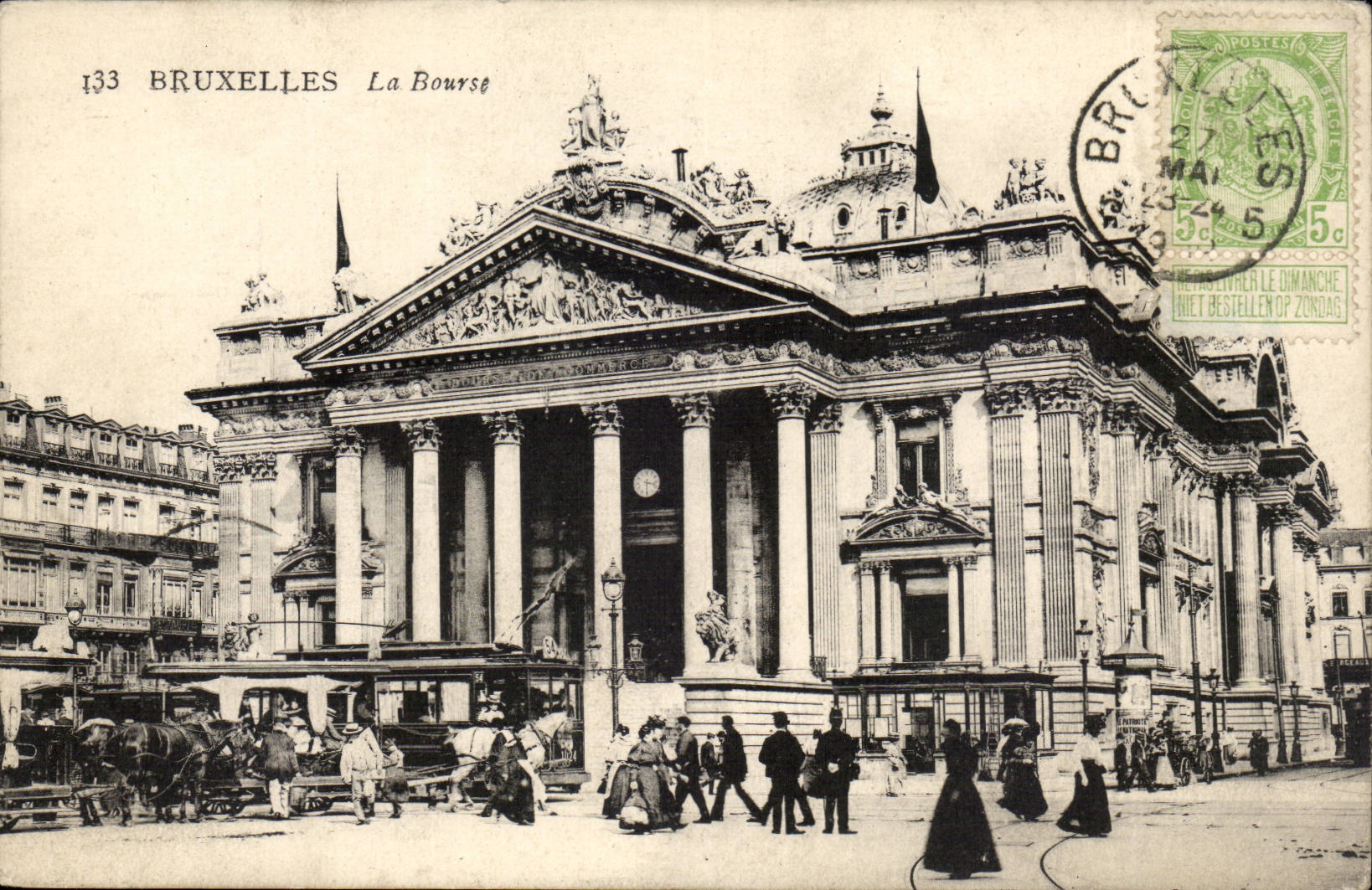 Belgium - Belgien - Belgium - Brussels - Brussels - the Stock Exchange - CPA