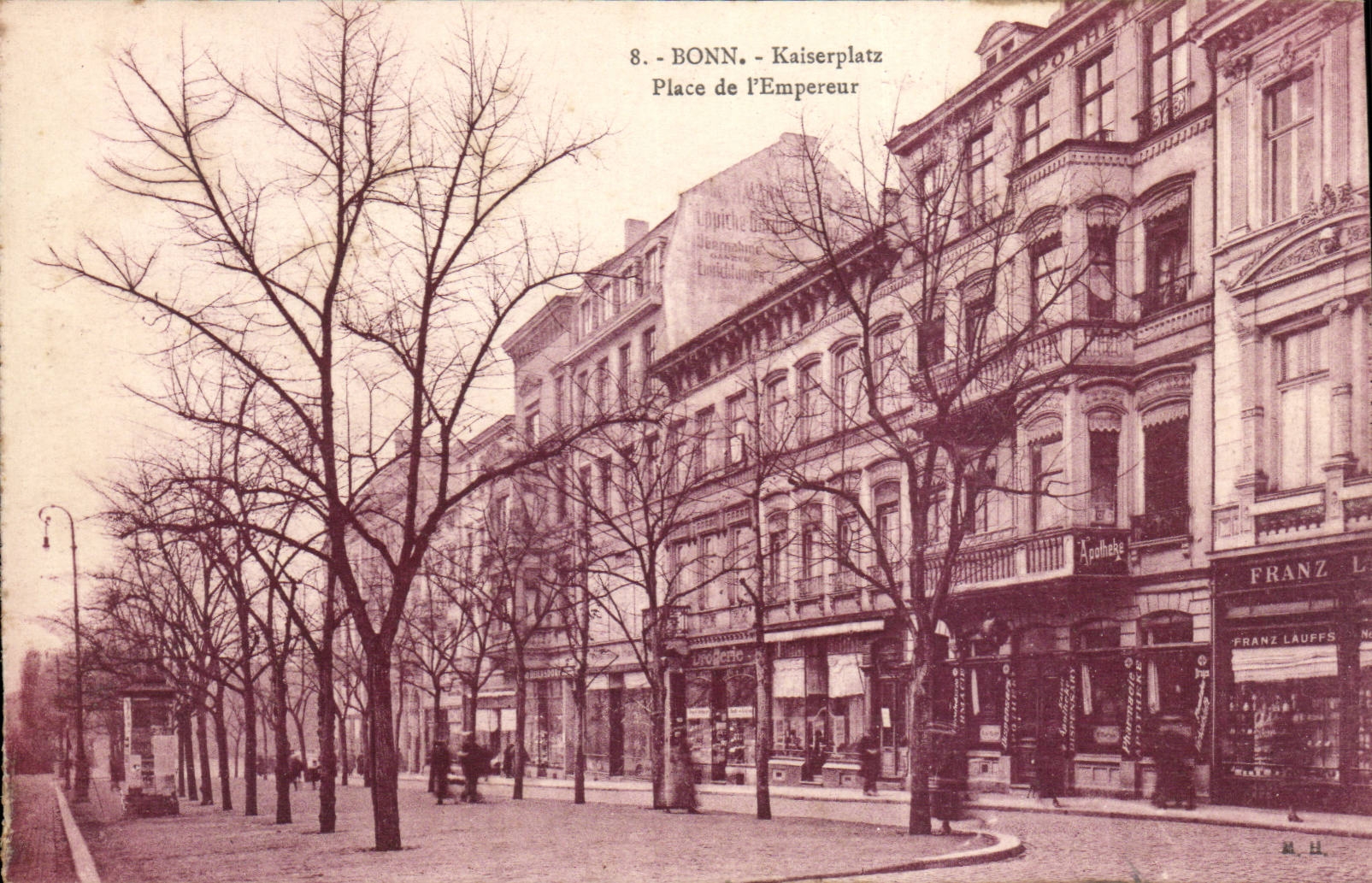 Bonn CPA Kaiserplatz Places of the emperor