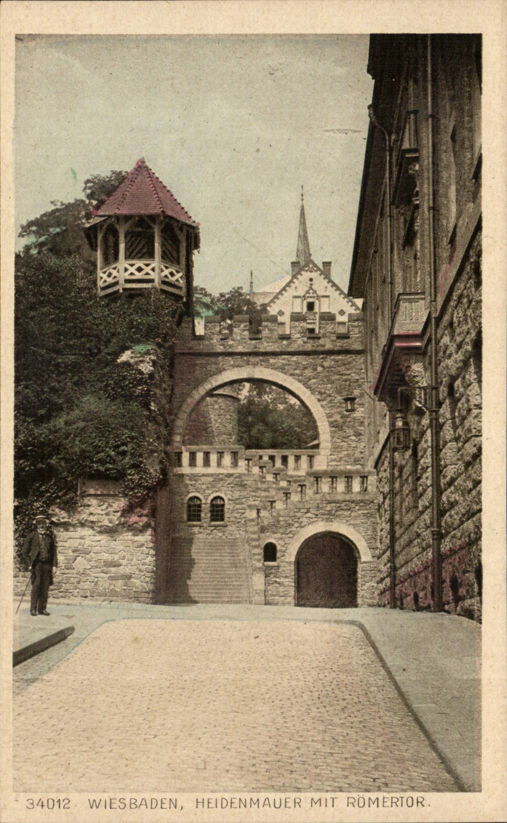 Wiesbaden CPA Heidenmauer put Romertor