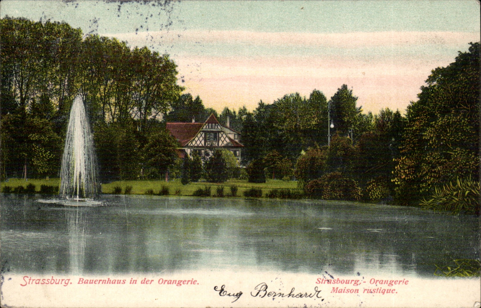 Strassburg CPA rustic Orangery House