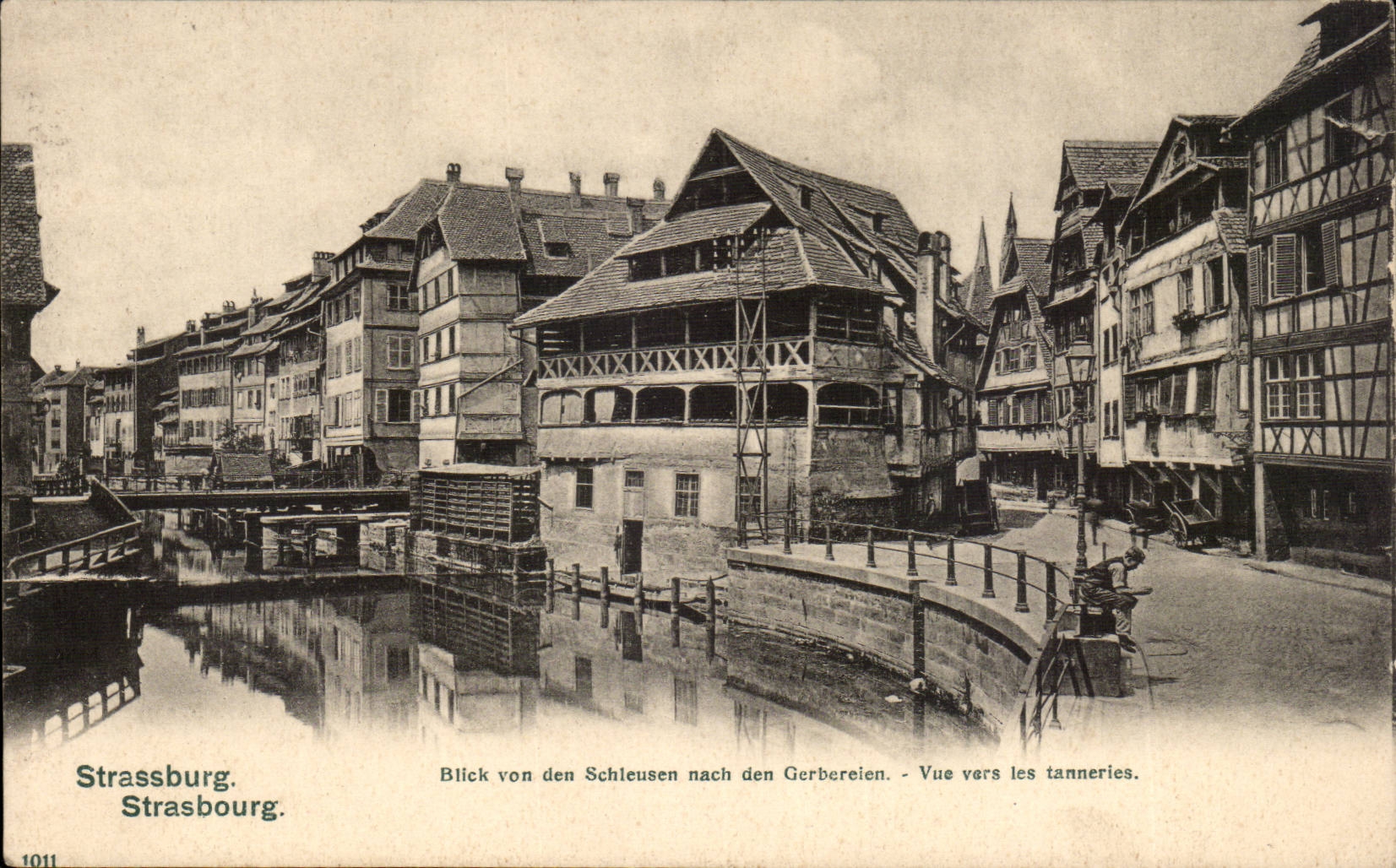 Strassburg CPA Seen towards the tanneries