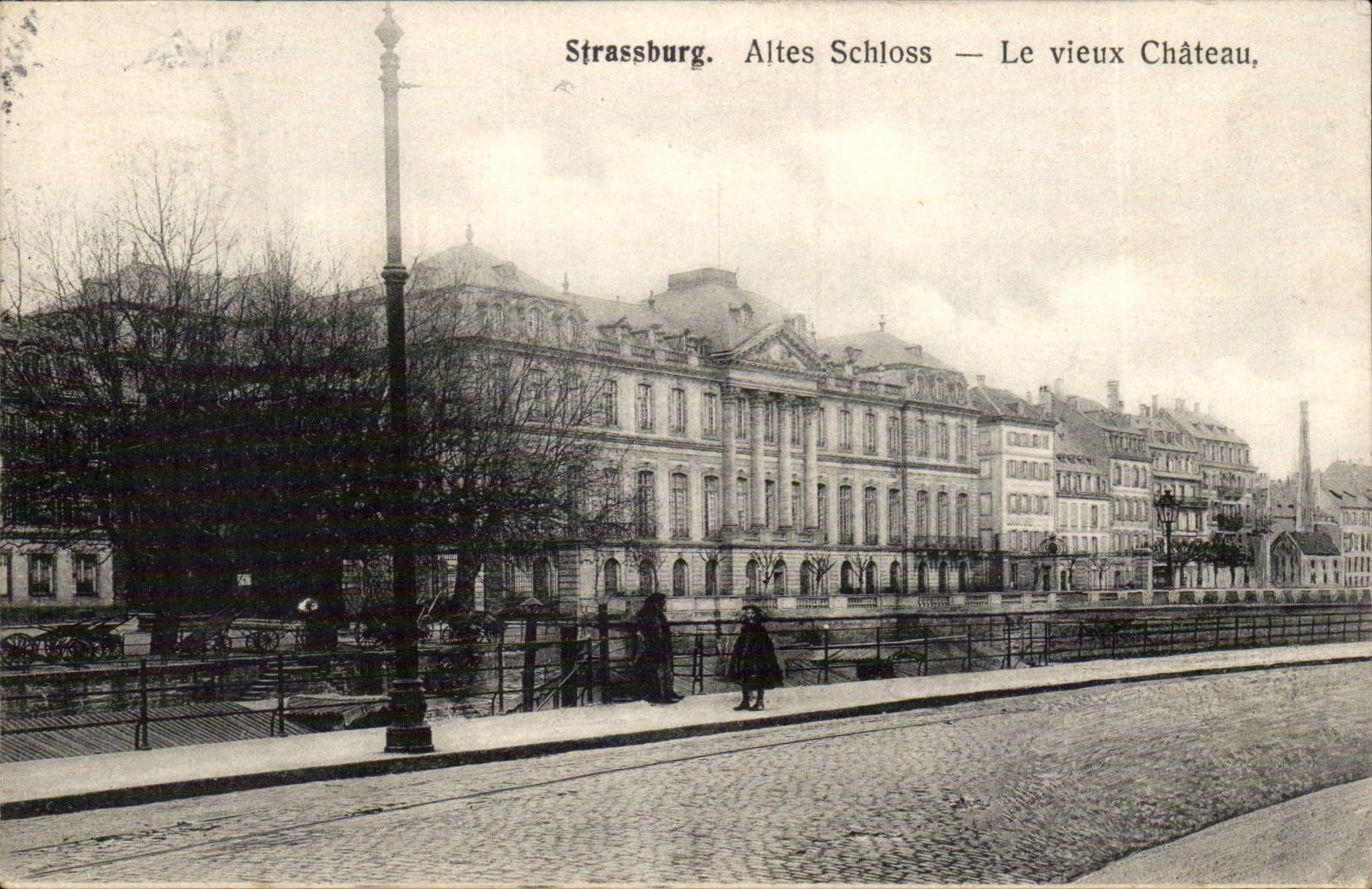 Strassburg CPA Altes Schloss the old castle