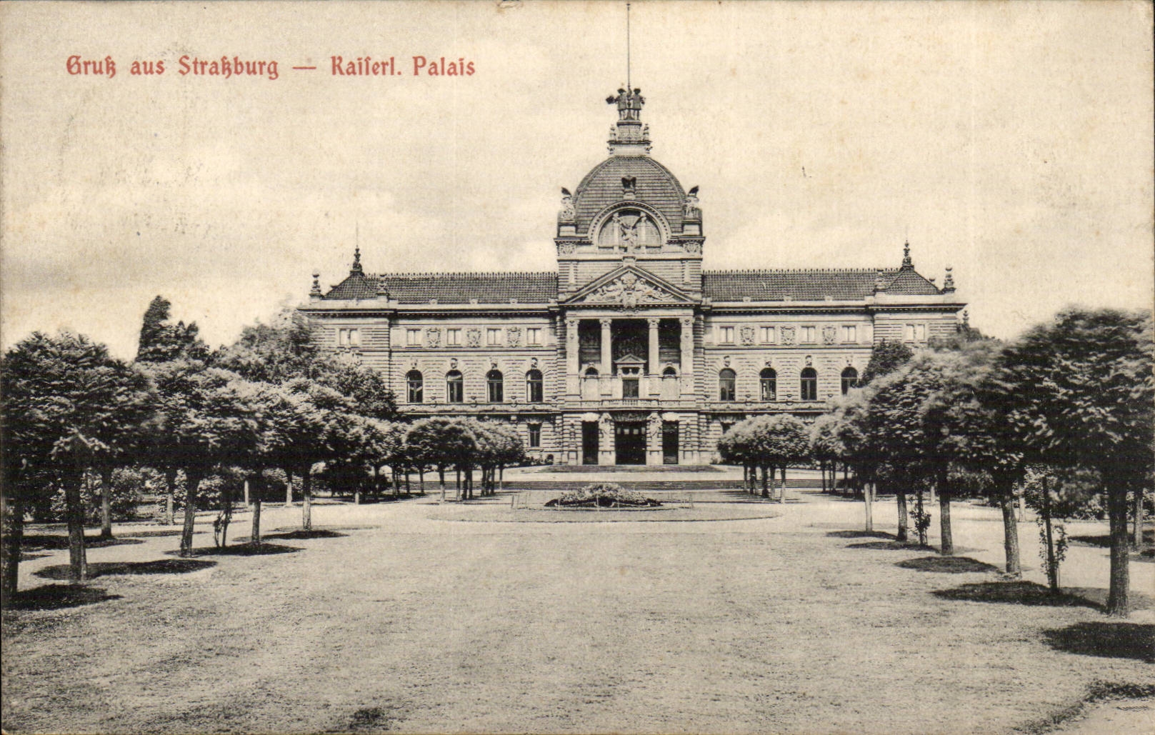 Gruss aus Strassburg CPA Raiferl Palate